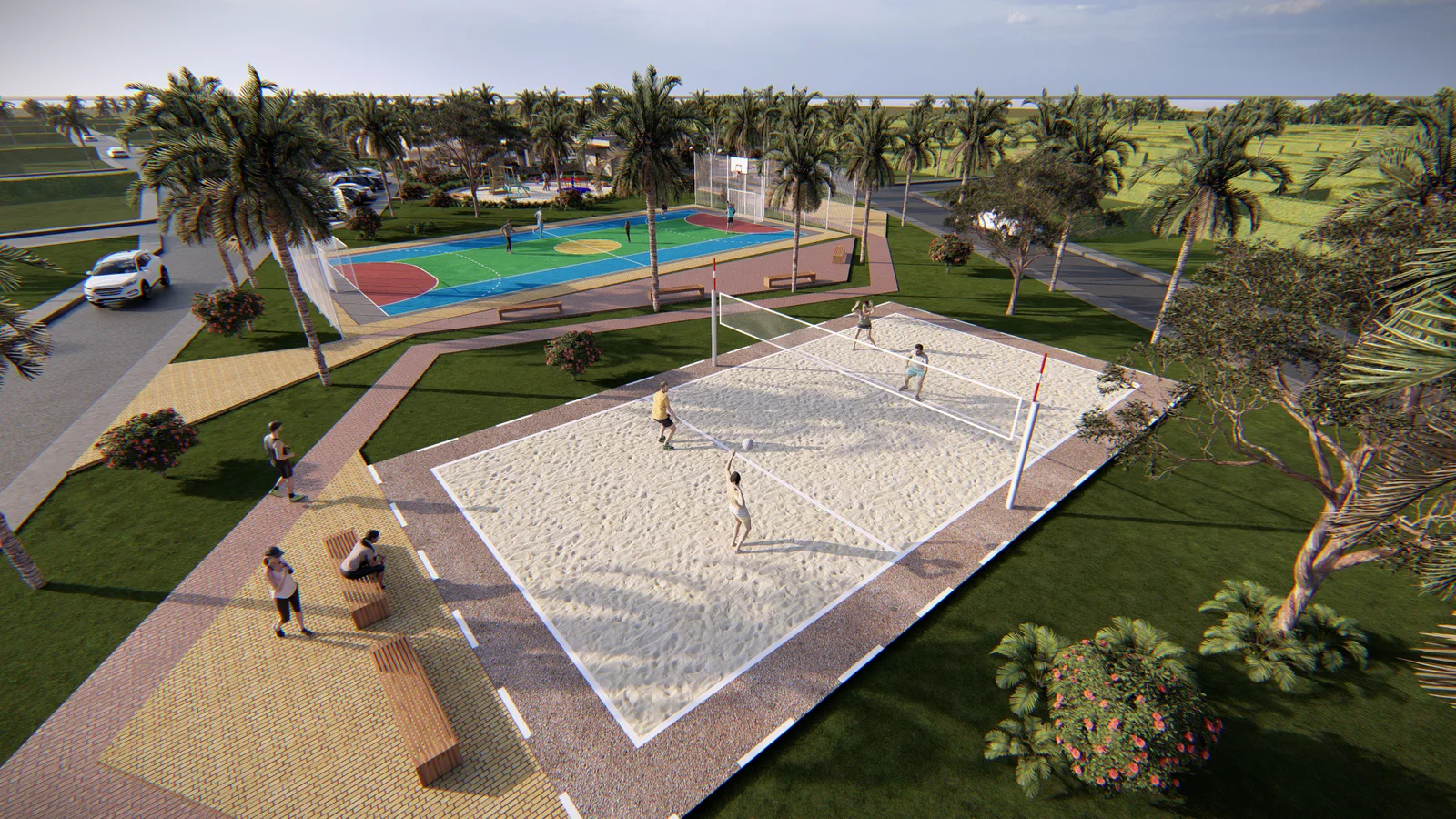 Coveñas Beach Club, zona común 3